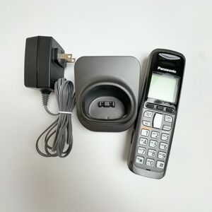 Panasonic Cordless Expansion Handset Phone KX-TGA641 + PNLC1007ZA Base TESTED